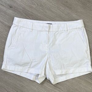 J. Crew Women's Classic White Shorts size 4